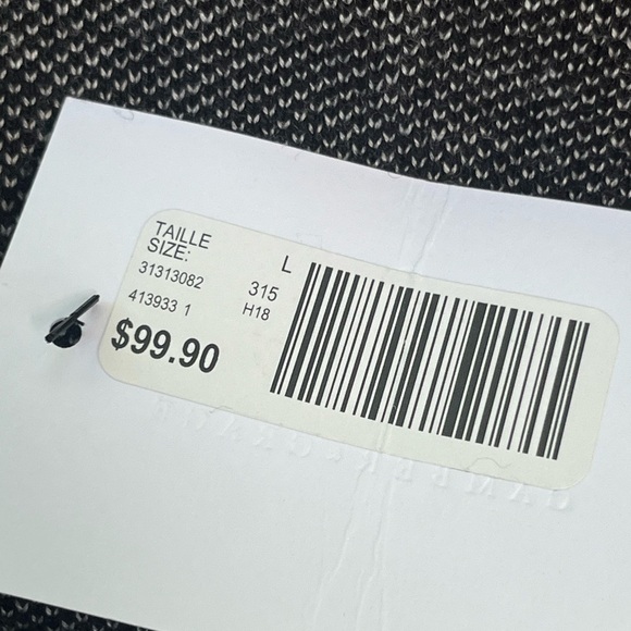 NWT Camber & Grace Cardigan Black LARGE - Picture 5 of 5